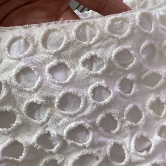 Sea New York White Popover Layered Lace Dress🤍🤍🤍 - Picture 4 of 10